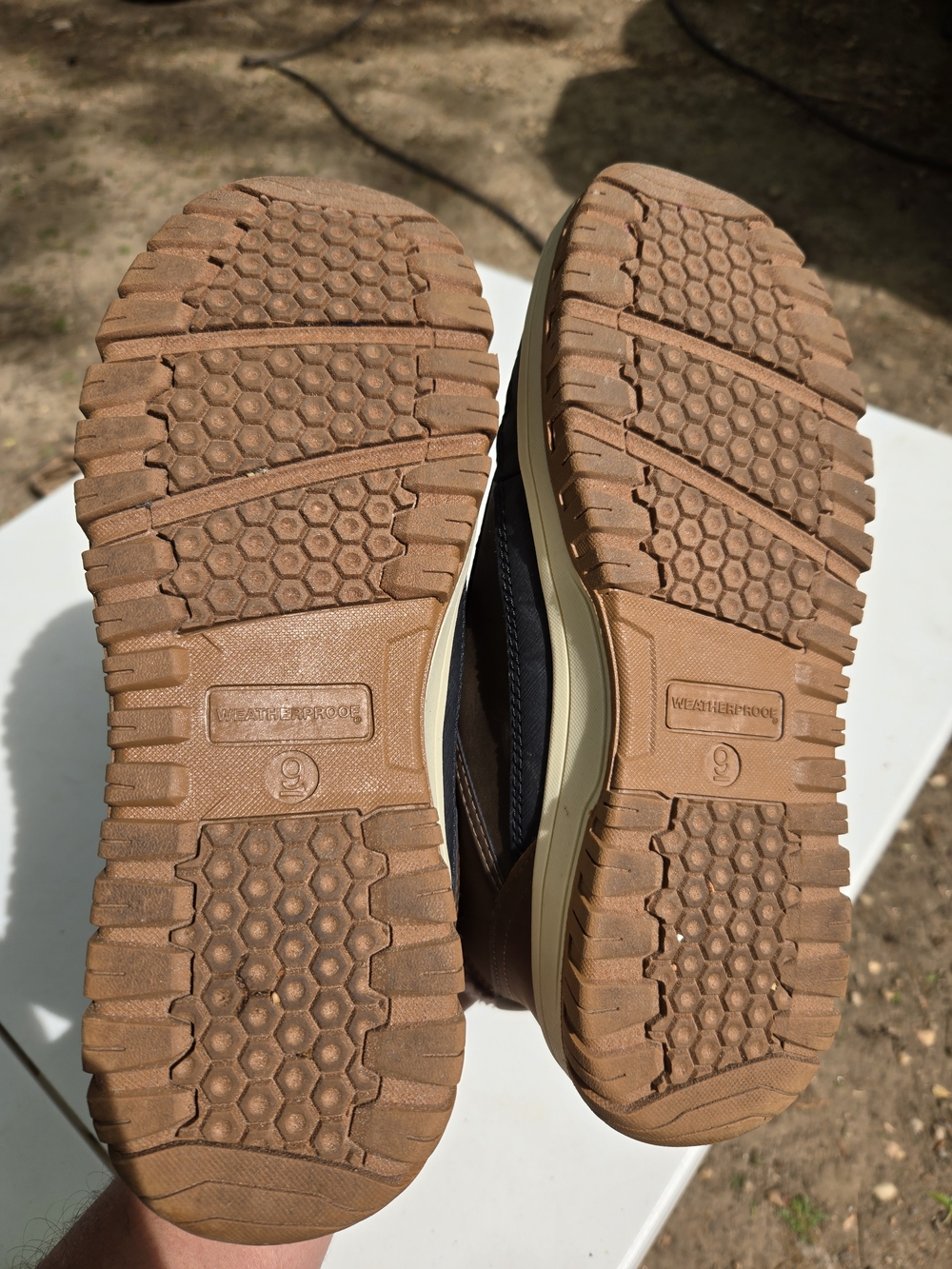 Weatherproof Brown & Black Winter Duck Boot - Picture 5 of 10